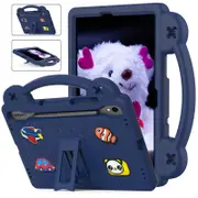 Portable Tablet Case with Handle Stand for Samsung Galaxy A9 Plus -NavyBlue