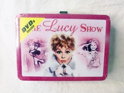 Lucy Show Lunchbox Tin w/2 DVDs NEW Sealed Lucille Ball Classic Comedy 2008