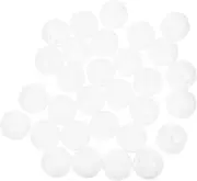 WOONEKY 38mm Plastic Bell Toys 30pcs Bulk Pack Sensory Toys for Boys and Girls Baby Teething