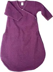 Lilano, Merino Changing Bag with 2-Way Zip Plain 100% Wool (kbT), Berry, 50-56