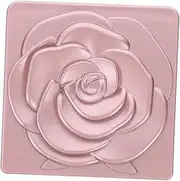 Zerodeko Handheld Makeup Mirror Portable Compact Magnification Rose Pattern Mini Mirror for Purse Pocket Size for Women