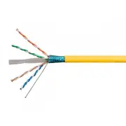 Monoprice 42348 MONOPRICE CAT6A 500FT YELLOW CMR UL BULK CABLE_ TAA_ SHIELDED (F