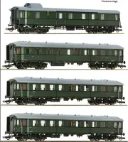ROCO 6200056 Scale Ho Set Four Coaches: Train Traditional Zwickau Dr