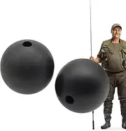Ball stop with fishing stabilizer, delivery ball noisy fishing ball stop line stabilizer fishing line stop bait for fishing east fishing