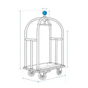 Hotel Luggage Cart Custom Covers