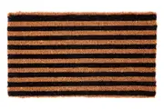 Straight Lines 100% Coir Doormat - Entry Mat, Welcome Mat, Door mat, Non Slip, Anti Slip, Front Door, Waterproof, Durable