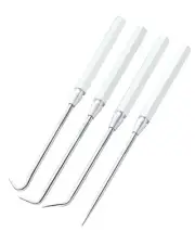 4-Piece Precision Hook and Pick Set for Automotive | Aluminum Handle