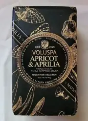 Voluspa Apricot & Aprilia Shea Butter Soap 6 oz Bar Maison Noir Collection