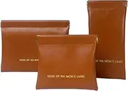 [Iouyjiu] Portable Cosmetic Storage, PU Leather Vanity Bag, Travel Beauty Organizer, Compact Makeup Bag, Elegant Cosmetic Pouch, Travel Accessories for Women, Cosmetic Bag, Brown, Se référer au descriptif,