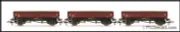 Hornby R60163 MHA Ballast Wagon, Three Pack, Ex EWS - Era 8, OO Gauge