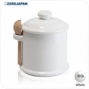 【ZERO JAPAN】陶瓷儲物罐300ml(白色)