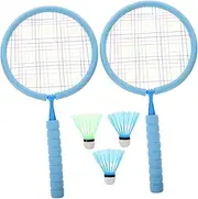 YARNOW Badminton Racket Sports Racket with Balls Badminton Kit Badminton Rackets with Tennis Rackets Tennis Bag Sports Outdoor Plastic