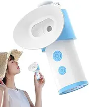 Dry Eyes Steamer,Heated Nano Eye Mist Sprayer - Eye Compress Moist Heat, Rechargeable Eye Atomizer, Portable Misting Eye Hydration Device for Relief Dry Eyes