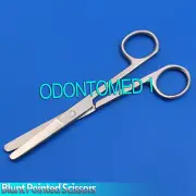 Blunt Pointed Bandage Scissors 5-1/2” Stainless Steel Chrome Finish