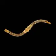 Double Franco Anchor Bracelet