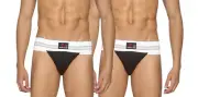 Athletic Rome Cotton Gym Supporter Stretchable Back Covered Pack of 2 AU