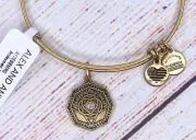 NEW NWT Alex and Ani Bridesmaid Gold Bracelet