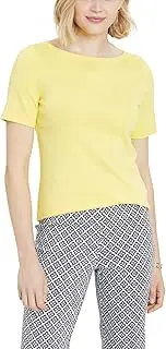 [Charter Club] Charter CIub Cotton Boat-Neck Top