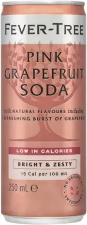 Fever Tree Pink Grapefruit Soda 250ml