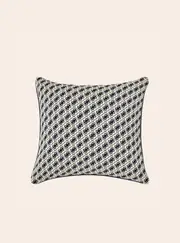 GUESS Women's Blue Logo Jacquard Cushions, Polyester