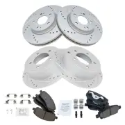 Front Rear Disc Brake Kit w/ Brake Code BRF for Jeep Compass Patriot (for: Jeep)