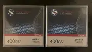 400GB HP LTO2 Ultrium Data Tape Cartridge, BOX OF 2 C7972A - NEW/SEALED