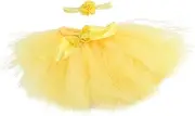 [Abaodam] Newborn Tutu Skirt New Costume Newborn Tutu Outfit Toddler Tutu Skirt Bow-Knot Infant Tutu Skirt Ballet Dance Tutu Dress Tulle Skirt Newborn Dresses The Bubble Children Dress Baby