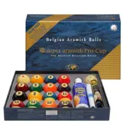 Aramith Super Aramith Pro-Cup pool / billiard ball set with train ball & cleaner