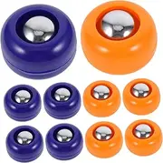 Milisten 20 Pcs Mini Shuffleboard Game Set Curling Sports Board with Materials for Family Fun for Tabletop Play and Versatile Recreation