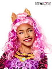 Girls Clawdeen Wolf Costume Wig