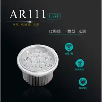 在飛比找蝦皮商城優惠-LED AR111 15W 12燈 連體透鏡 投射燈 投光燈