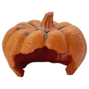 Simulations Pumpkin Fish Tanks Ornaments Realistic Landscape Reptiles Shelter