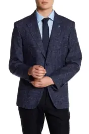 NWT TailorByrd Classic Sport Coat Blazer Navy JTH5-800-400 Men's 40R $240