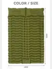 Outdoor 2 Persons Travel Bed Air Mat Double Sleeping Pad for Camping Self-Inflat