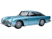 ASTON MARTIN DB5 RHD CARIBBEAN PEARL BLUE 1/18 MODEL CAR BY AUTOART 70288