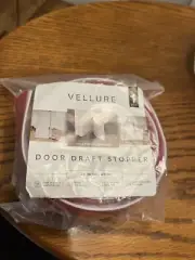 Door Draft Stopper White 39" Vellure New In Package