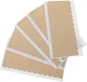 Ipetboom 10 Sheets Wig Glue Paster Invisible Hair Adhesives Sticker for Wig Hair Extension Two Sided Tape Double Sided Tape Tabs Lace Toupee Tape Double Side Tape Double Stick Tape Paper
