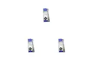 3x Sansai Piggy Back Indoor Extension Power Lead Cord Plug Socket Cable 1M White