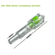 6PC Lighted 6.4mm Arrow Nocks LED Glow Archery Bowstring Activated Hunting Shoot