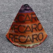 Recaro Orange Gradation Hyper Fabric Car Shift Boot Racing Shift Knob Cover