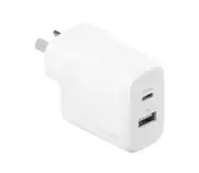 Cygnett PowerPlus 32w Dual Port Wall Charger White