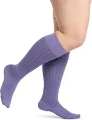 Sigvaris Microfiber Patterns Knee High, Long, Wisteria Color, CT, 20-30mmHg (Siz