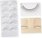 Minkissy Professional Eyelash Extensions Kit Lash Grafting Practice Model Head for