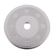 Stainless Steel Fuel Tank Cap Gas Box Cover Car-Styling Accessories for 206 207 C2 silver