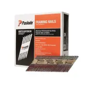 Paslode, Framing Nails, 650836, 30 Degree RounDrive Brite, 3 inch x .120 Gaug...