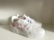 Louis Vuitton X Takashi Murakami Cherry Blossom Sakura Sneaker In Size 37.5