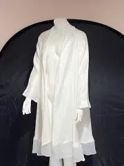 New Open Front Jacket Coat Long Duster Women Size Medium to Large