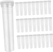 WEKADRIN 100Pcs Hydroponic Vases Decorative Plant Accessory for Home Office Tube Design for Flowers Plants and Floral Arrangements Versatile Decoration for Gardens