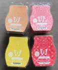 Scentsy Bar Wax Melts Lot of 4 Various Fruits Scents .Lemon.Strawberry,Sherbert