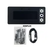 Simplayer (Black) Dashboard Dash Display Game Timer Racing Simulator Game